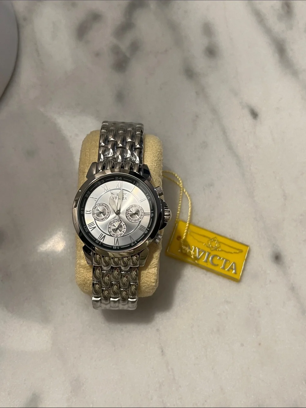 NEW Invicta 2875 Watch Silver & Gold